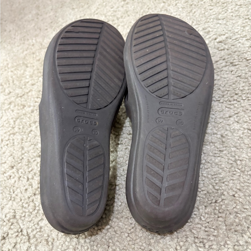 Crocs Women's Patricia II Brown Comfort Waterproof Sandals Lightweight 10 - Picture 4 of 4
